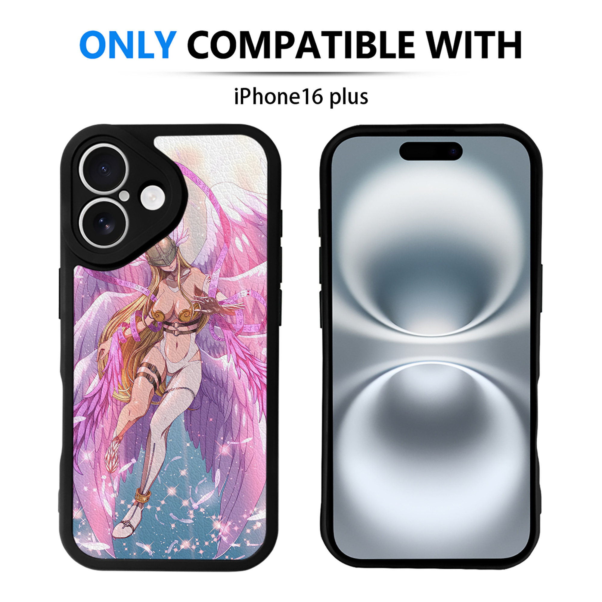 （画像用） Digimon デジタルモンスター/デジモン 【iPhone 16シリーズ対応】シリコンスマホケース（レザー調） 材質：シリコン